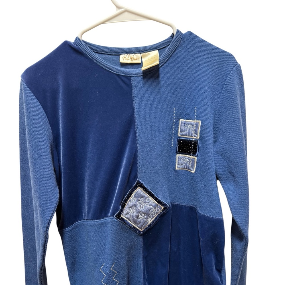 BOBBIE Brooks Women Tank Top  Sweater  BLUE SIZE SMALL